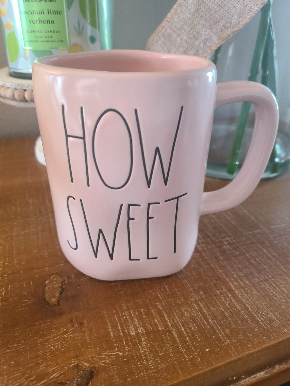 Rae Dunn "How Sweet" Coffee Mug